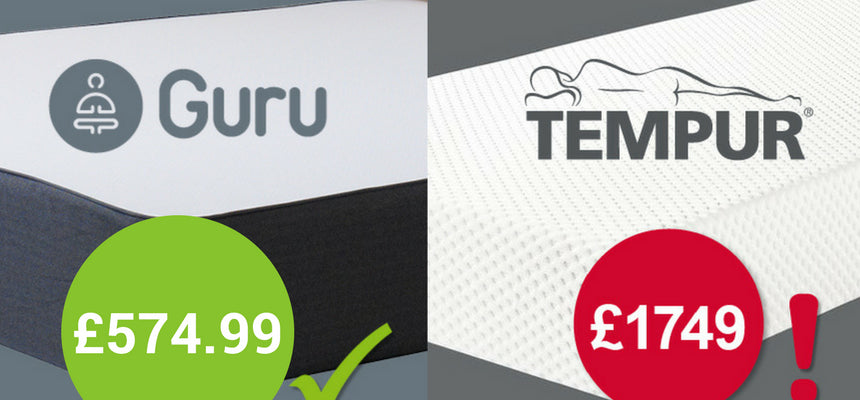 Memory Foam Warehouse guru memory foam mattresses vs Tempur memory foam mattresses