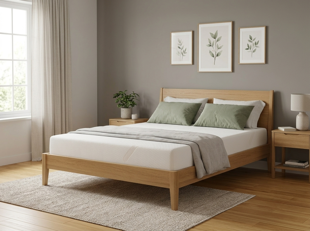 Coolmax Deluxe Memory Foam Mattress Roomset