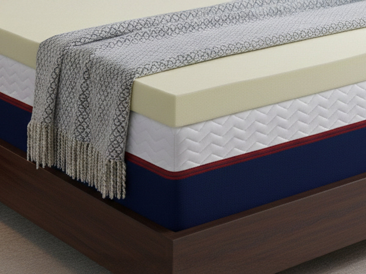 Essentials 10cm 40kg Memory Foam Mattress Topper2