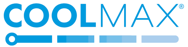 Coolmax logo with blue text on a white background